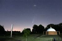 La cometa Neowise fotografata dal Parco il 21 luglio 2020.